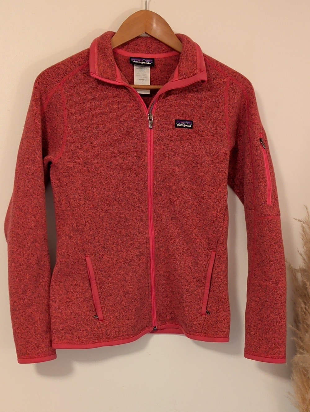 Patagonia Pink Fleece Better Sweater Full-Zip Jacket